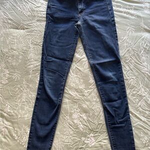 Women's Dark Blue Jeans